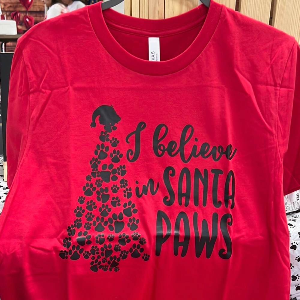 Santa Paws T- Shirt